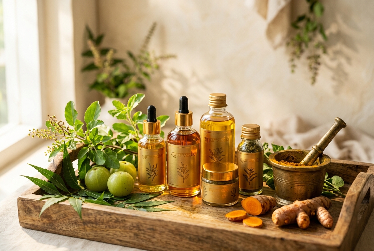 Premium Ayurvedic wellness lifestyle